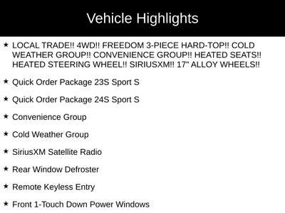 2018 Jeep Wrangler Unlimited Sport S