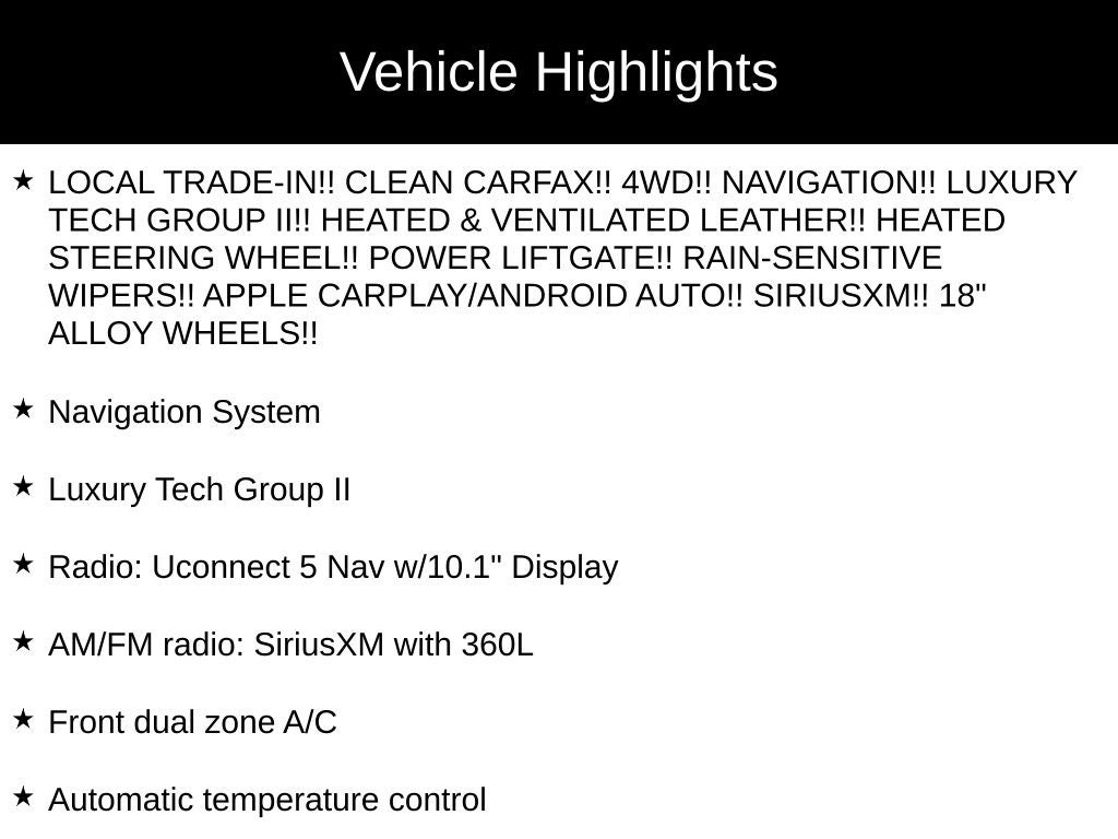 2023 Jeep Grand Cherokee Limited