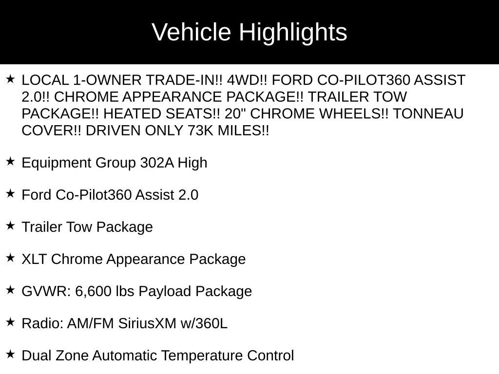 2021 Ford F-150 XLT