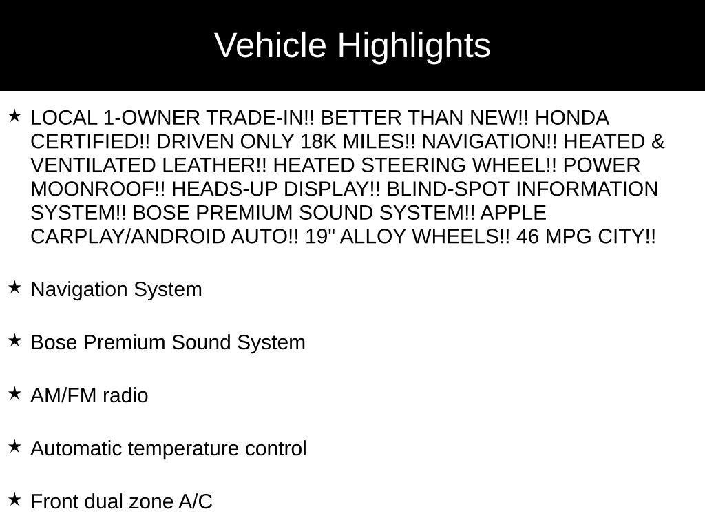 2025 Honda Accord Hybrid Touring