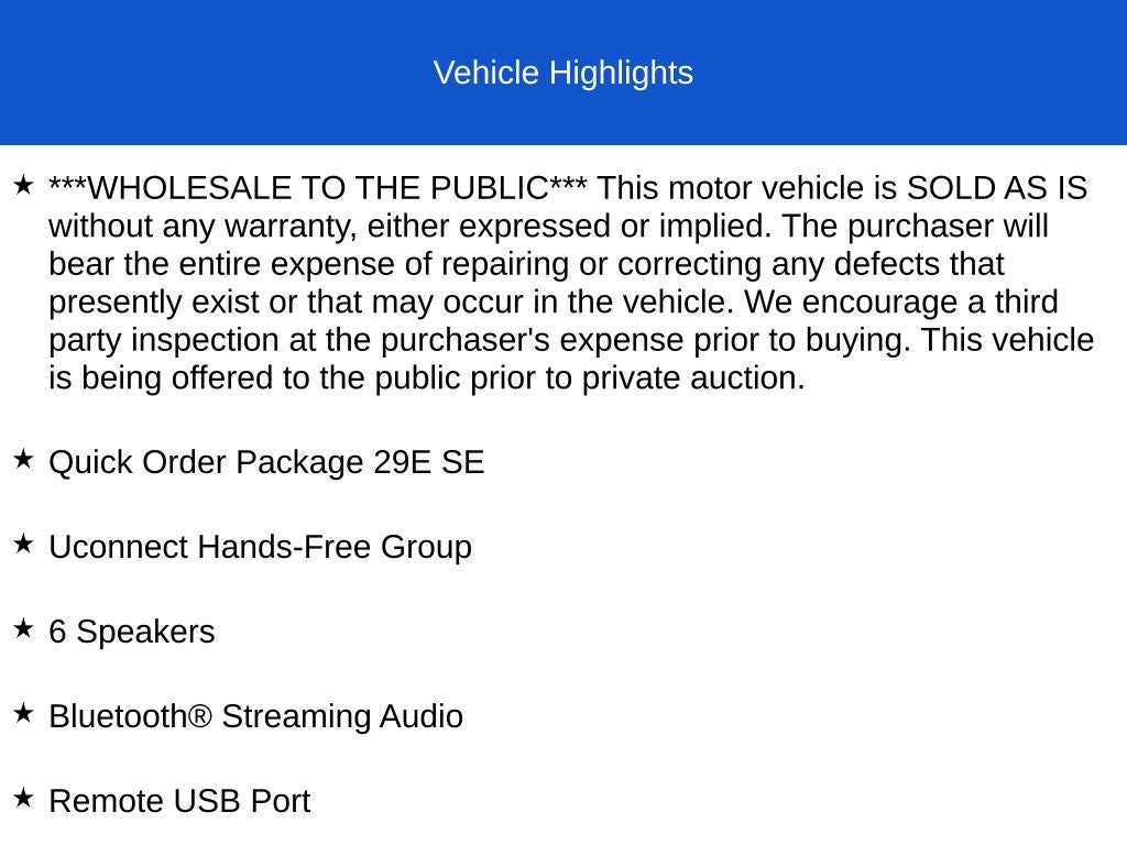 2016 Dodge Grand Caravan SE