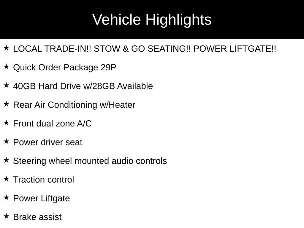 2019 Dodge Grand Caravan SXT