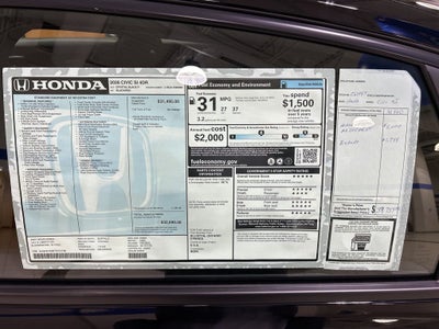 2026 Honda Civic Si Base