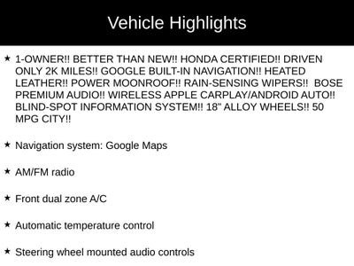 2026 Honda Civic Hybrid Sport Touring