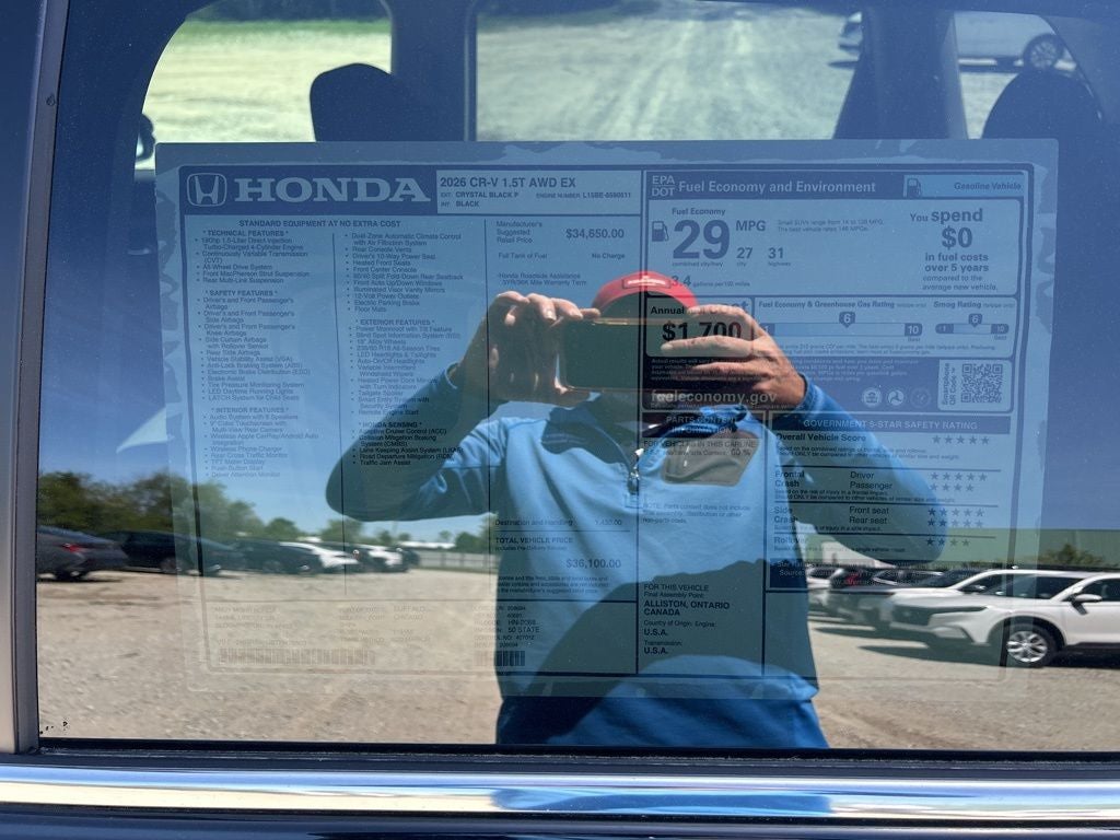 2026 Honda CR-V EX