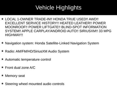 2019 Honda CR-V Touring