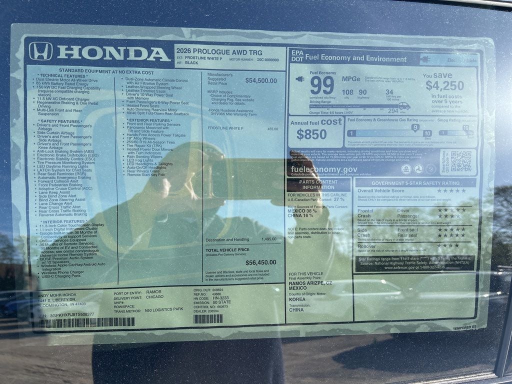 2026 Honda Prologue Touring