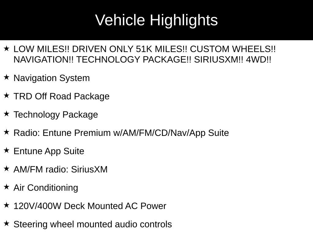 2019 Toyota Tacoma TRD Off-Road V6