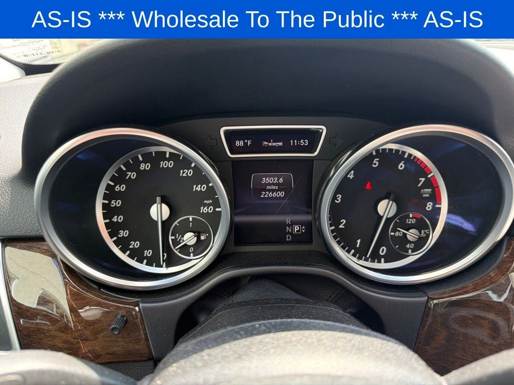 2013 Mercedes-Benz M-Class ML 350 4MATIC®
