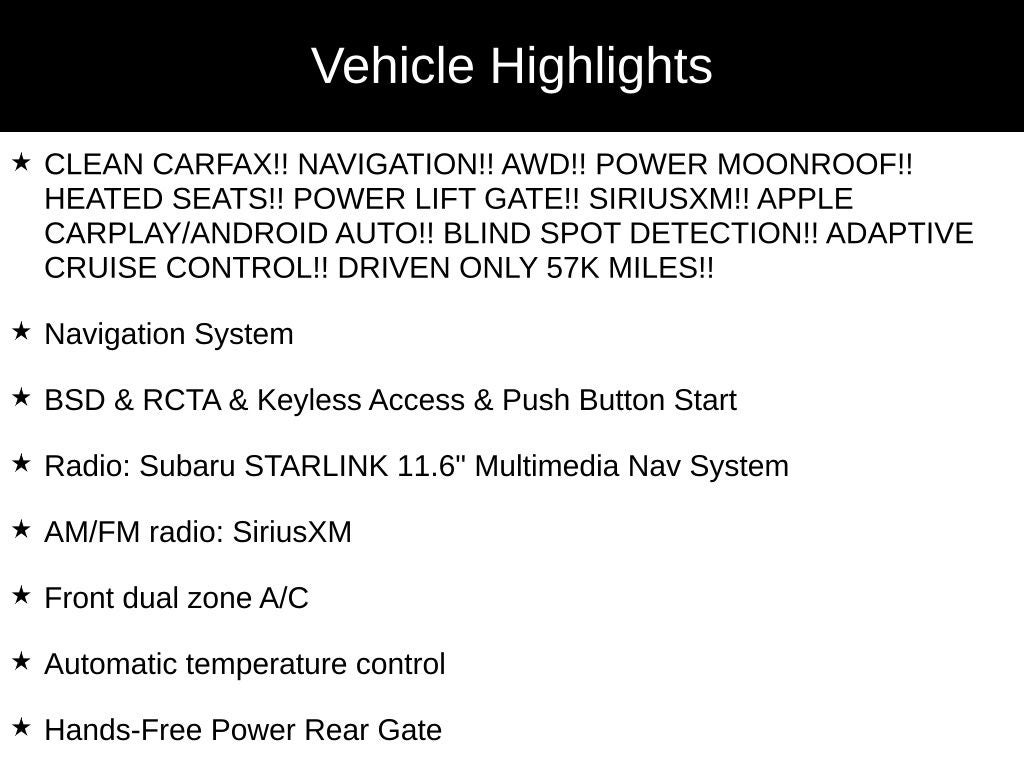 2021 Subaru Outback Premium
