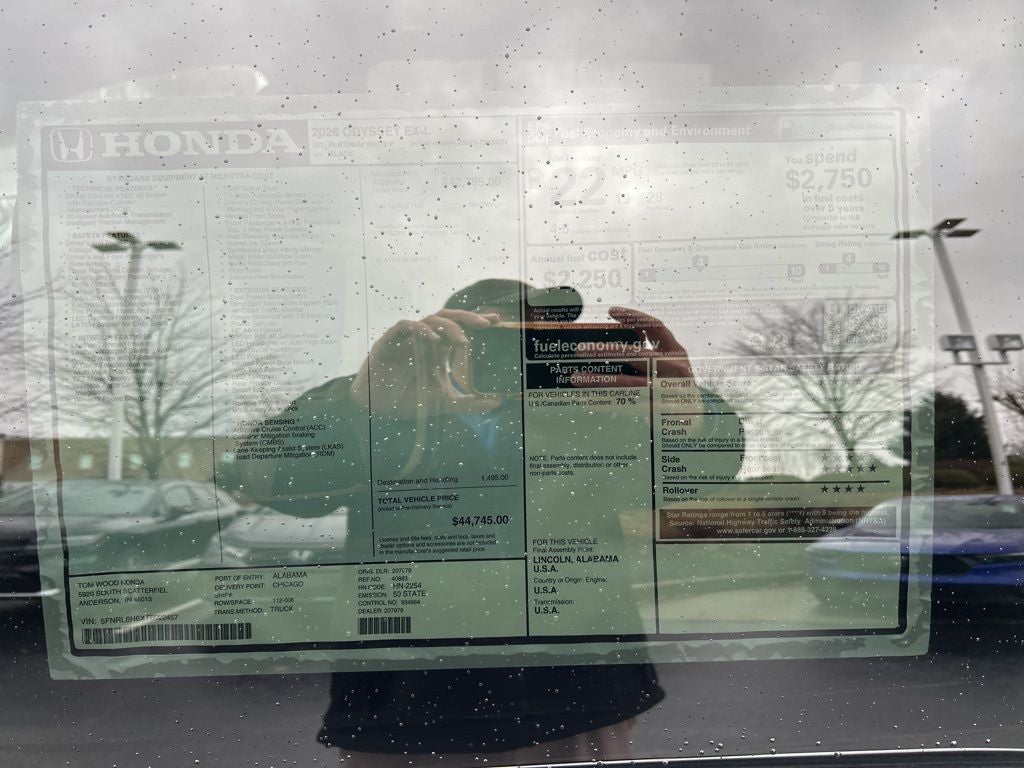 2026 Honda Odyssey EX-L