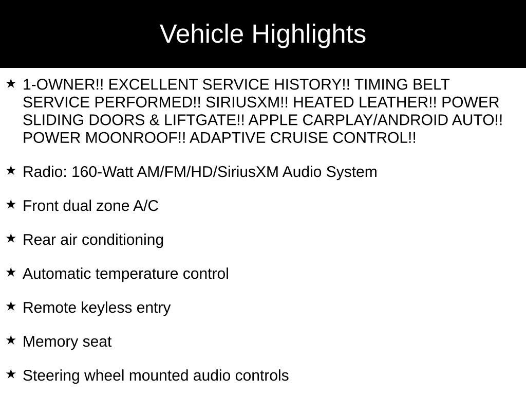 2021 Honda Odyssey EX-L