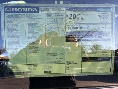 2026 Honda Passport TrailSport
