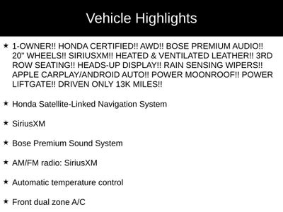 2025 Honda Pilot Elite
