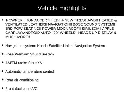 2023 Honda Pilot Elite