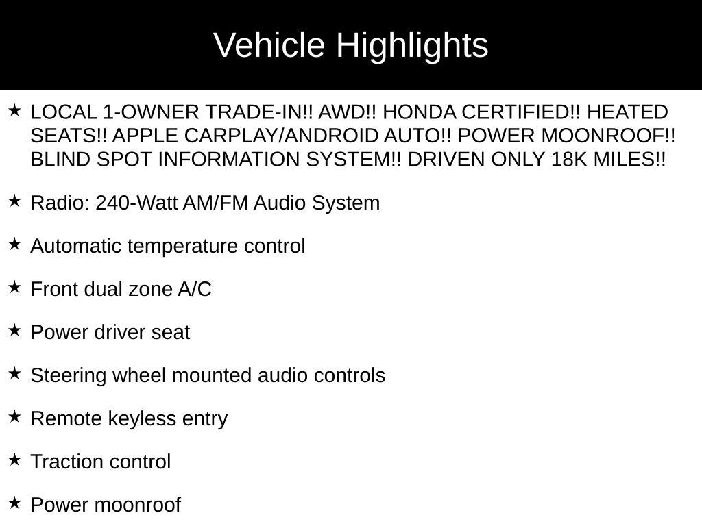 2024 Honda CR-V EX