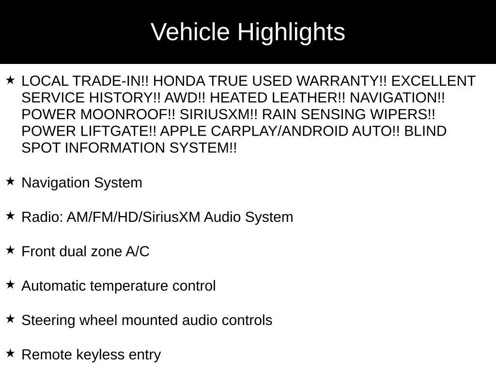 2018 Honda CR-V Touring