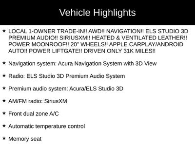 2022 Acura RDX A-Spec Package SH-AWD