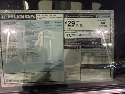2026 Honda CR-V EX-L
