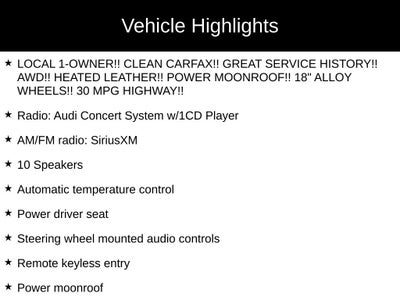 2013 Audi A4 2.0T Premium Plus quattro