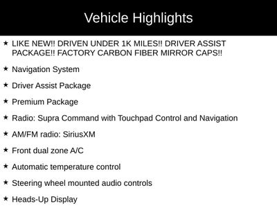 2026 Toyota GR Supra 3.0 Premium