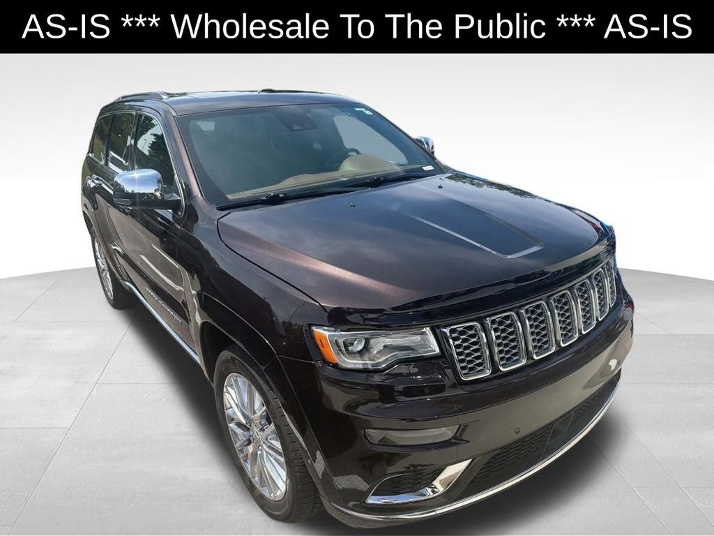 2017 Jeep Grand Cherokee Summit