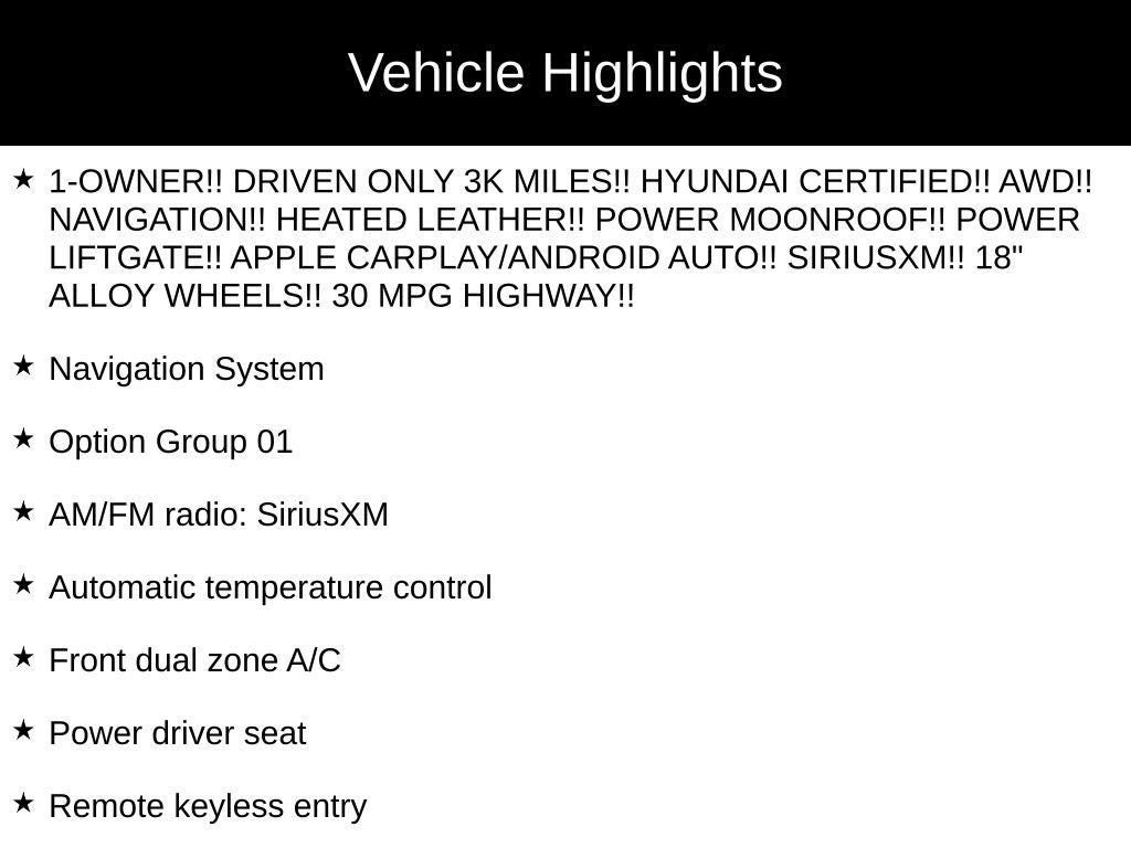 2025 Hyundai Tucson SEL Convenience