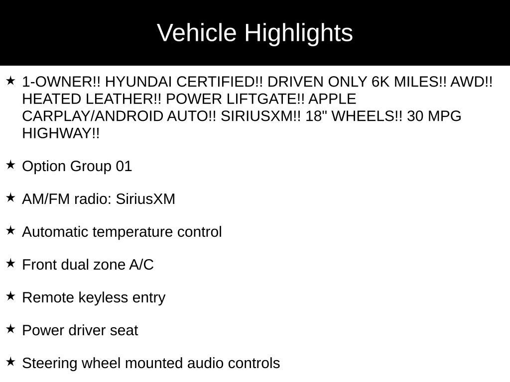 2026 Hyundai Tucson XRT