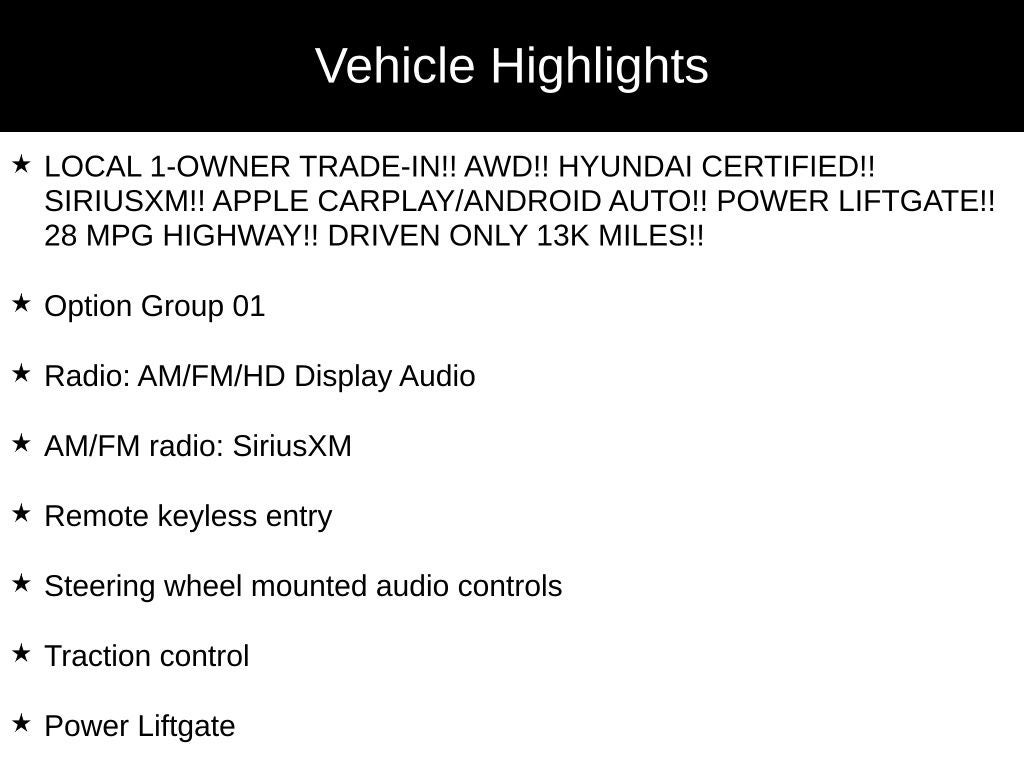 2025 Hyundai Santa Fe SE