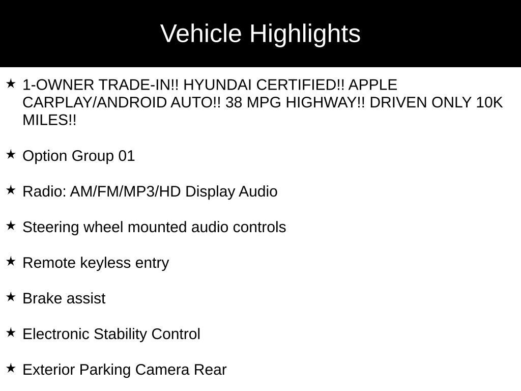 2023 Hyundai Sonata SE