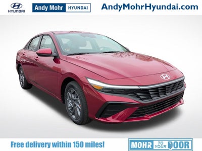 2025 Hyundai Elantra Hybrid Blue