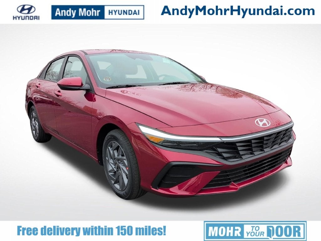 2025 Hyundai Elantra Hybrid Blue