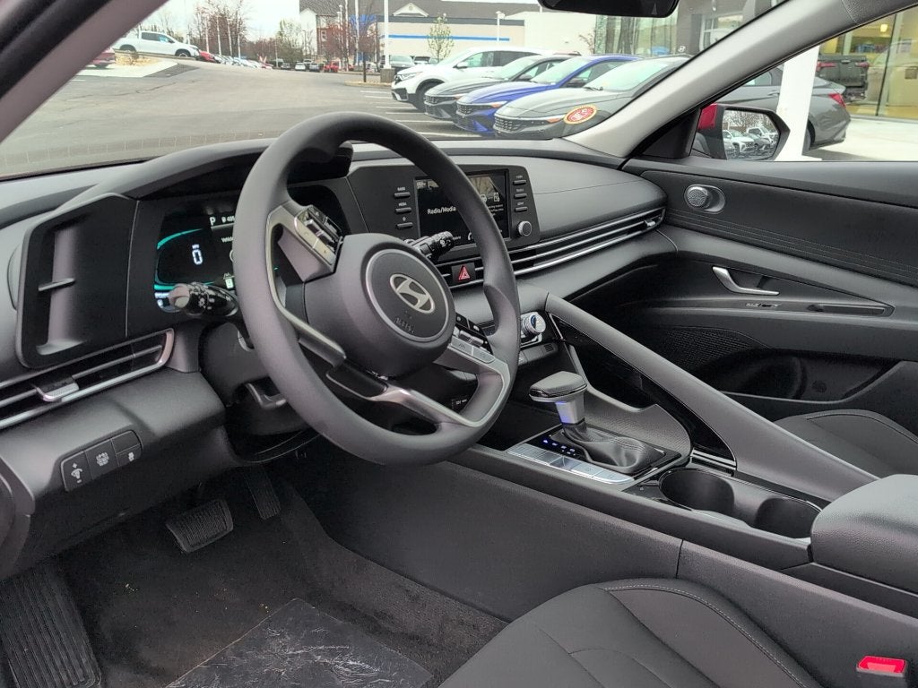 2025 Hyundai Elantra Hybrid Blue