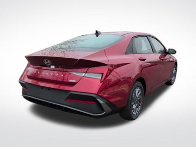 2025 Hyundai Elantra Hybrid Blue