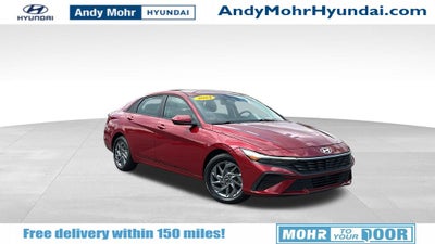 2024 Hyundai Elantra Hybrid Blue