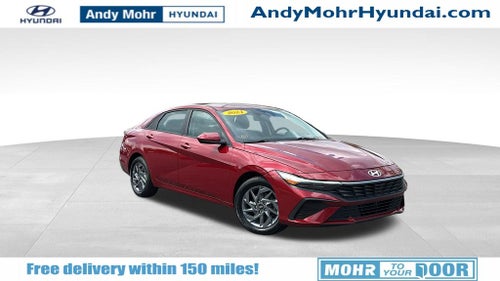 2024 Hyundai Elantra Hybrid Blue