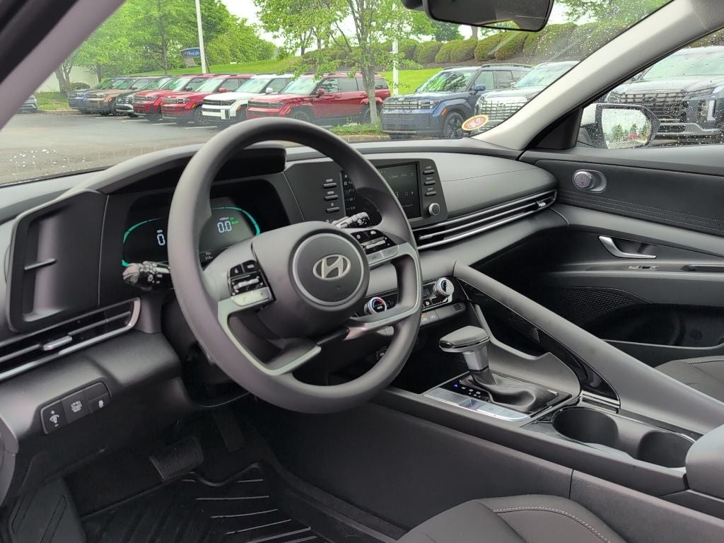 2025 Hyundai Elantra Hybrid Blue