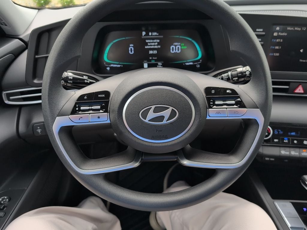2025 Hyundai Elantra Hybrid Blue