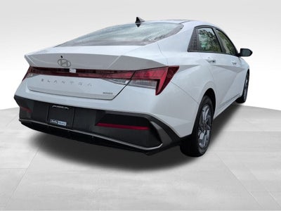 2025 Hyundai Elantra Hybrid Blue