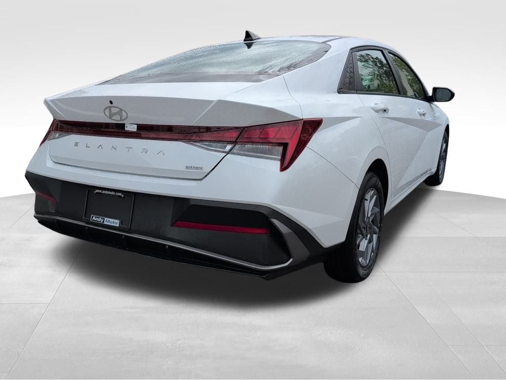2025 Hyundai Elantra Hybrid Blue