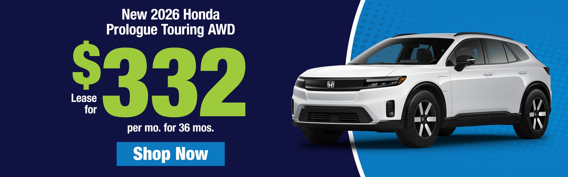 Honda Prologue lease deal