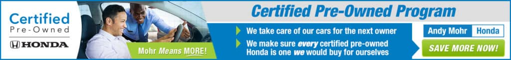 Certified Pre-Owned Program | Andy Mohr Honda in Bloomington IN
